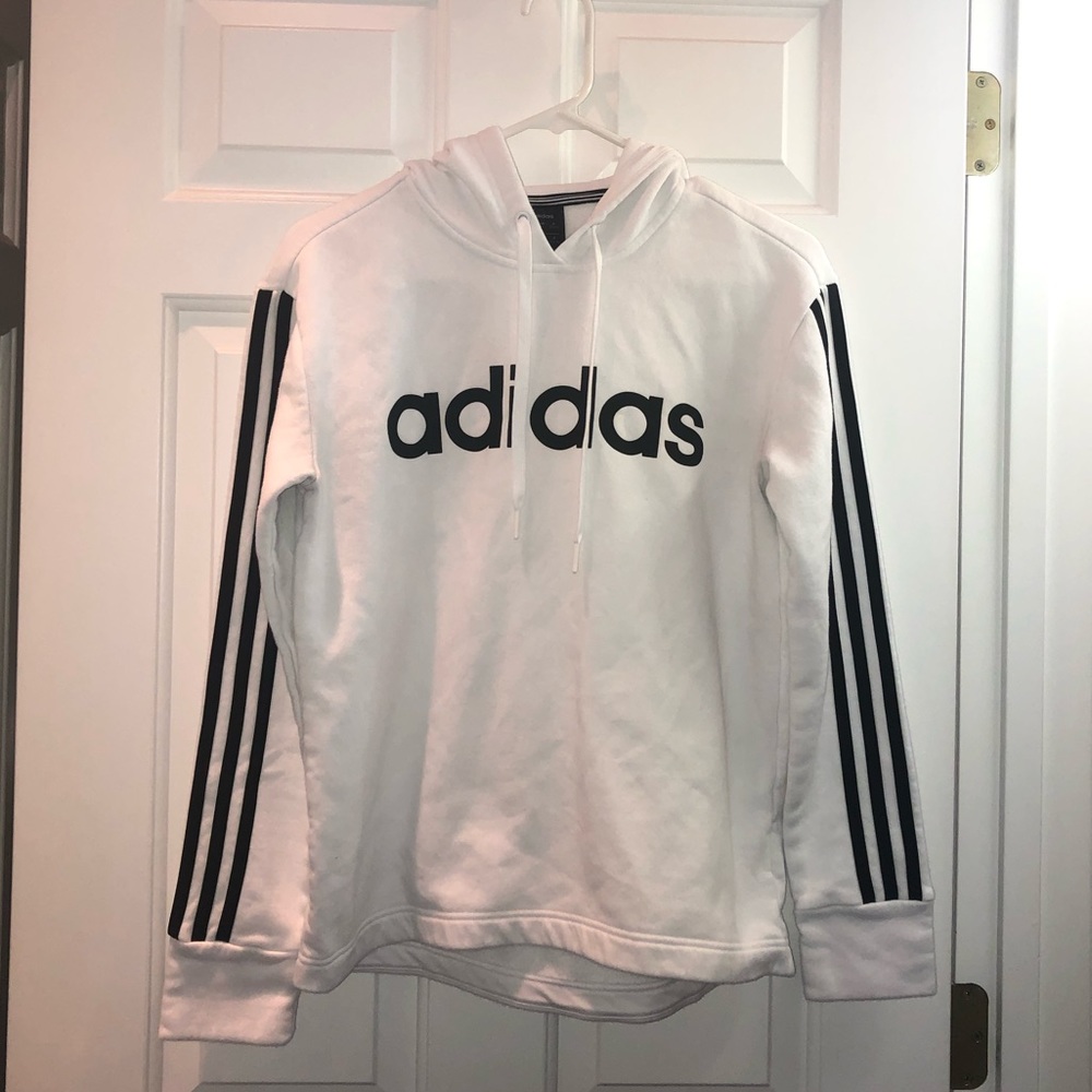White adidas sweatshirt